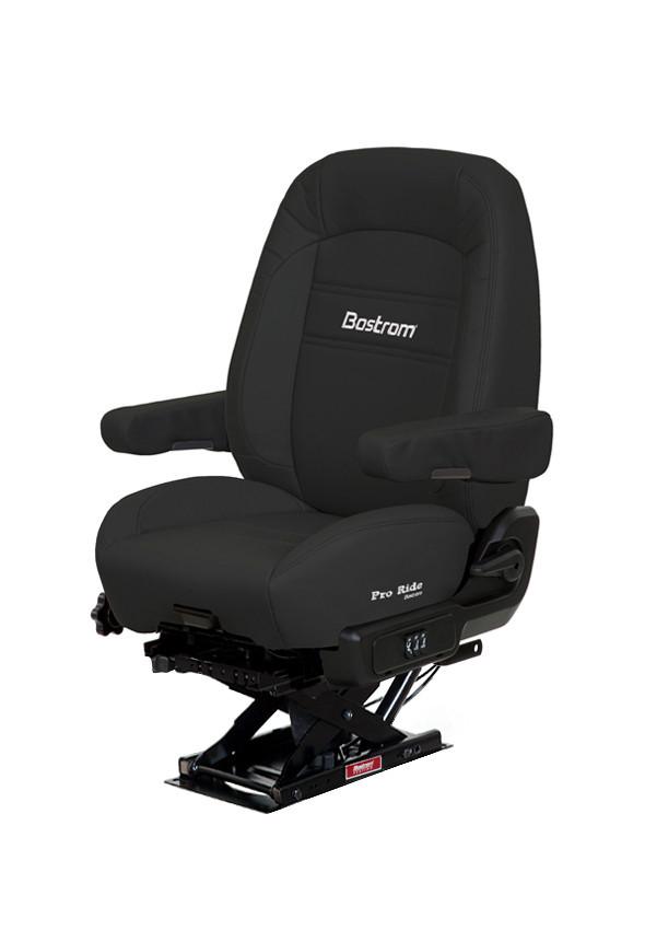 BOSTROM PRO RIDE 910 LOPRO MID-BACK BLACK ULTRALEATHER AIR RIDE SEAT