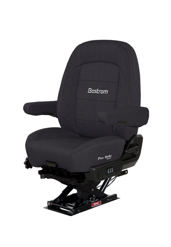 BOSTROM 8230001-K85 PRO RIDE 910 LOPRO MID BACK BLACK ENDURA CLOTH TRUCK SEAT