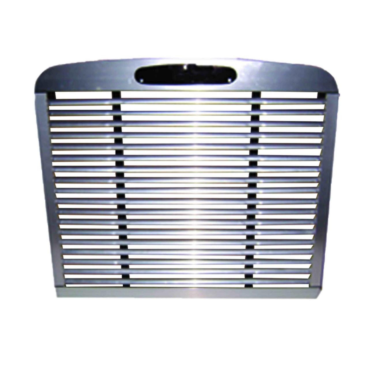 FREIGHTLINER FLD112 FLD120 FLD132 BRUSHED ALUMINUM GRILLE – S-18207