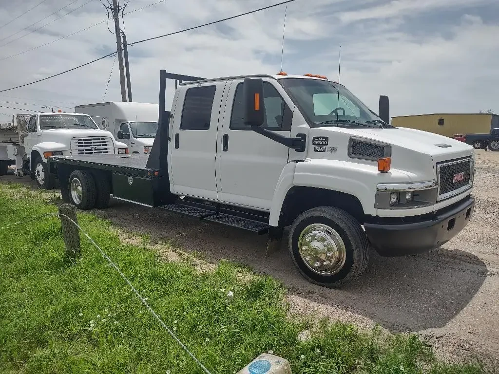 Used 2009 GMC Flatbed Truck, Hauler, Dually - C5500 For Sale