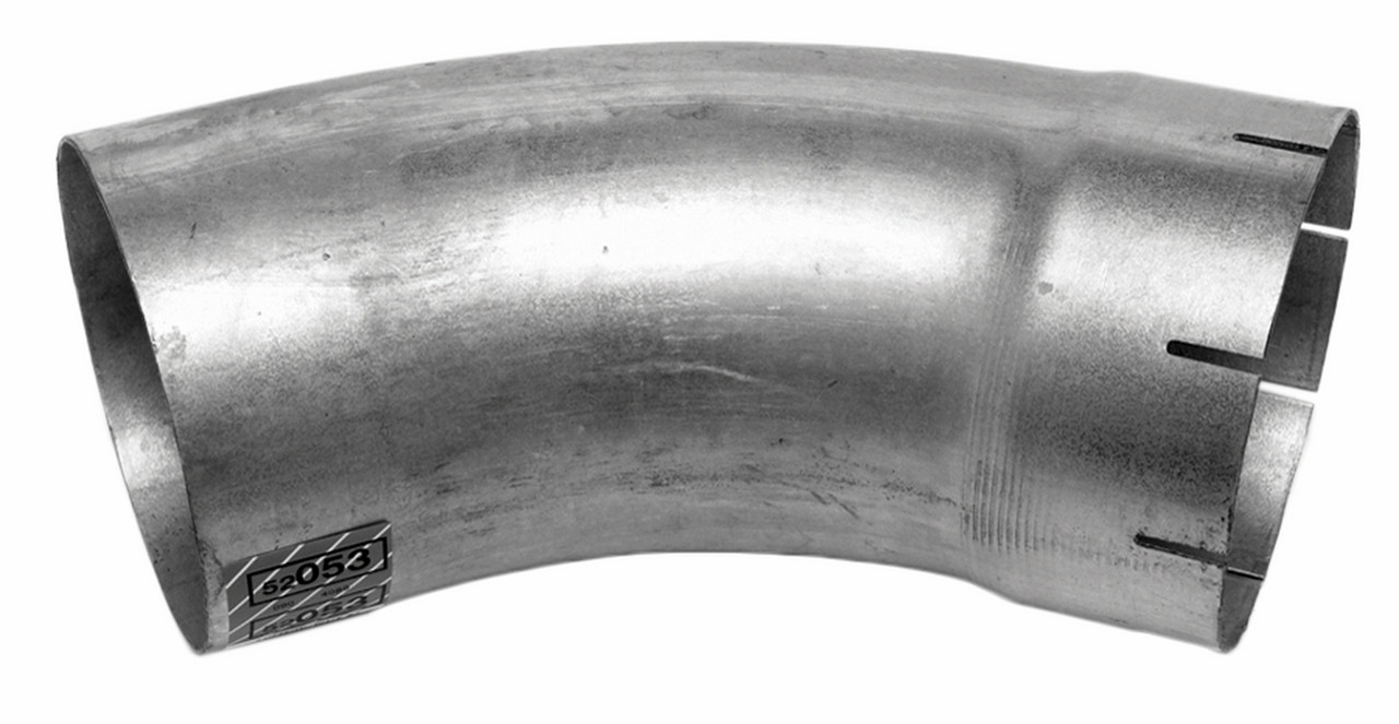 ALUMINZED EXHAUST ELBOW