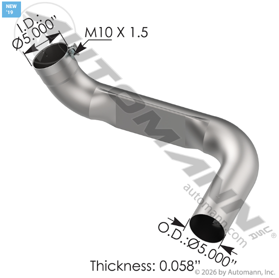 INTERNATIONAL IHC EXHAUST PIPE