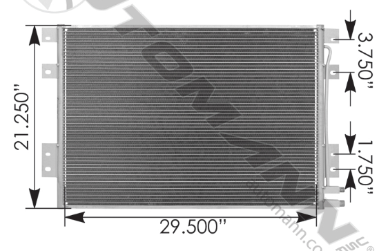 Condenser - Mack - 21 1/8" X 29 3/4" X 3/4"