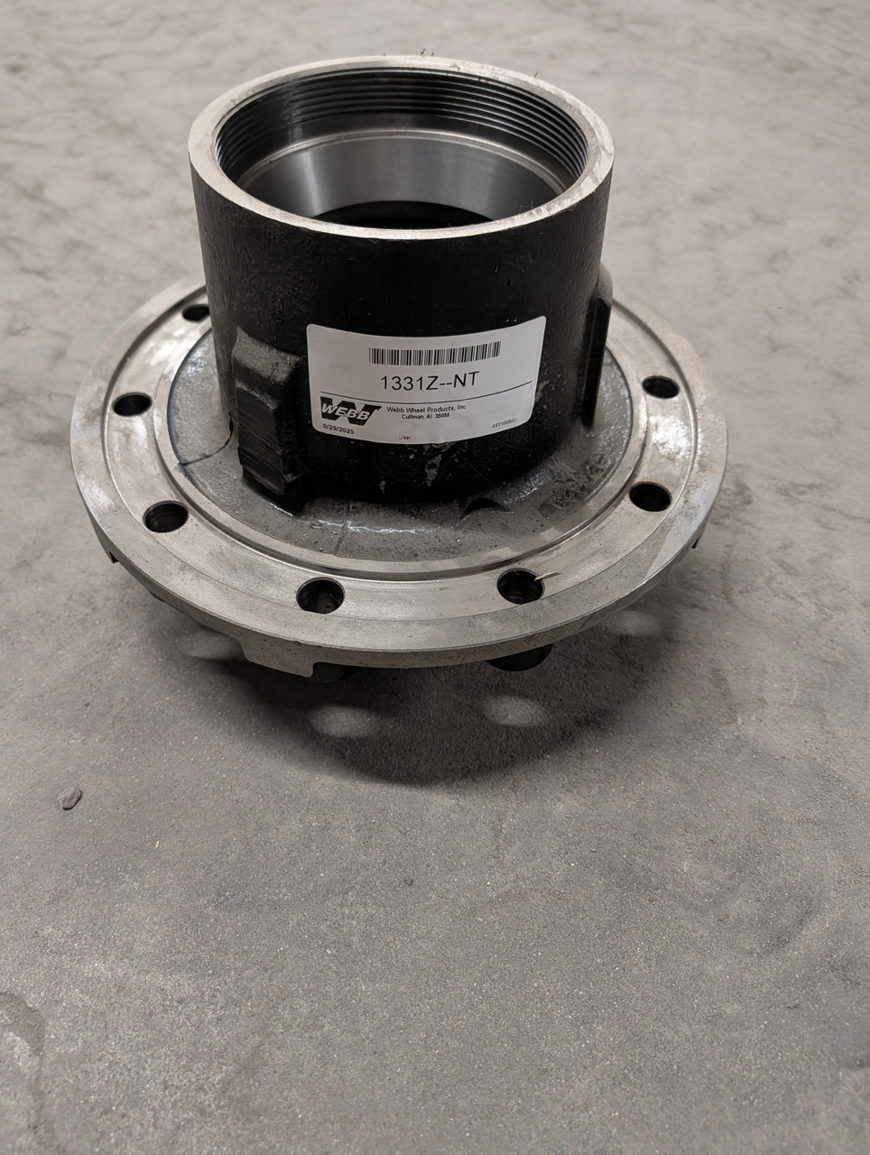 Webb 1331ZNT H372 Heavy Duty ABS Trailer Wheel Hub