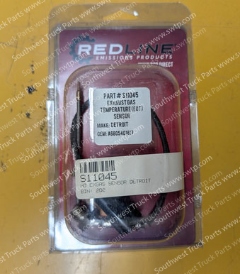Redline 3FL012 Exhaust Gas Temperature Sensor for Detroit Diesel – Replaces A6805401817 S11045