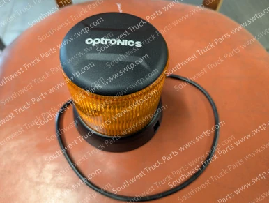 Optronics RBLA11HB 5-Inch Amber LED Warning Beacon – Bolt Mount, Hardwired, 12V/24V, IP67