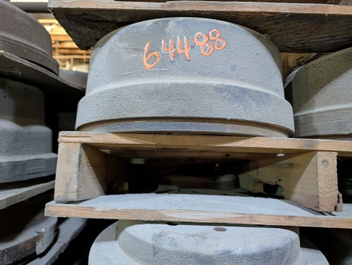 Used Webb 64488 Brake Drum – 15" × 6" Heavy-Duty Truck Salvage