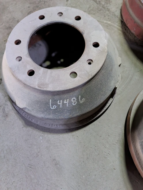 Used Webb 64486 Brake Drum – 15" x 3" Heavy-Duty Truck