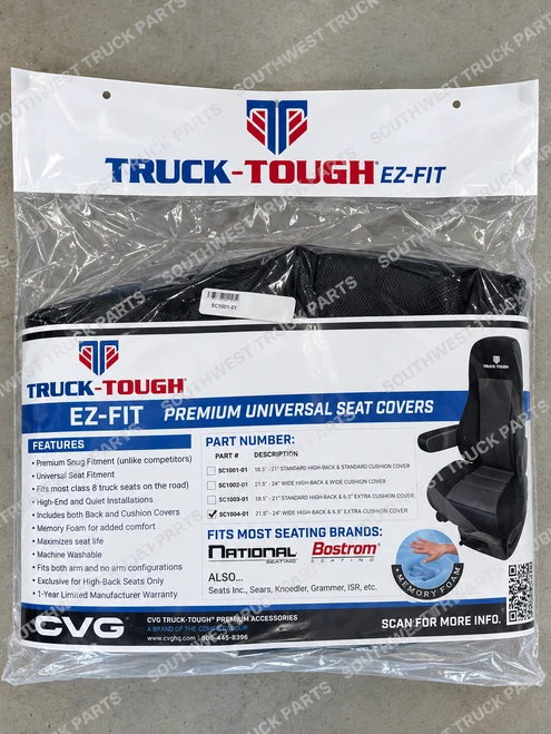 18" - 21" STANDARD HIGH BACK SEAT COVER
