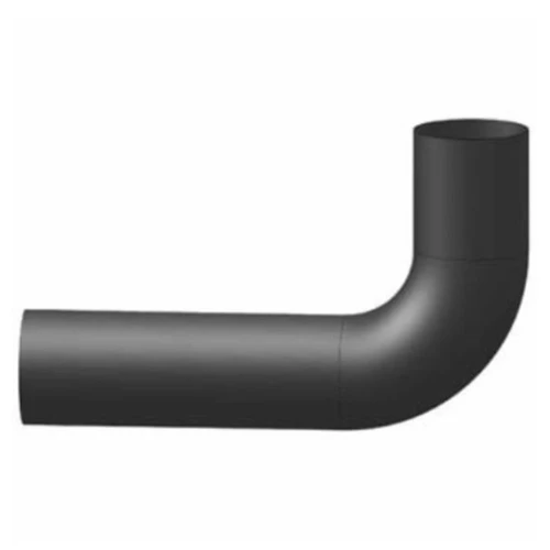 5" 90-DEGREE OD/OD ALUMINIZED EXHAUST ELBOW