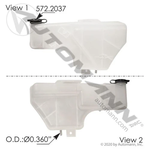 IHC WORKSTAR COOLANT RESERVOIR