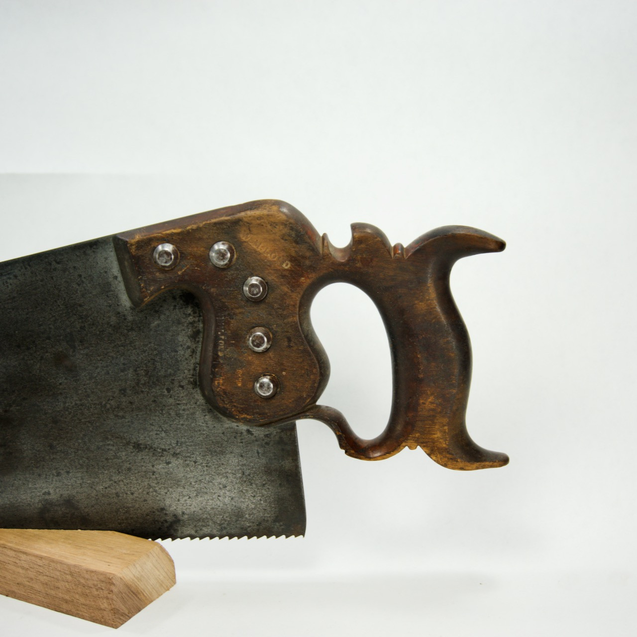 Taylor Brothers Hand Saw - Doubly Carbonize, Train Etch