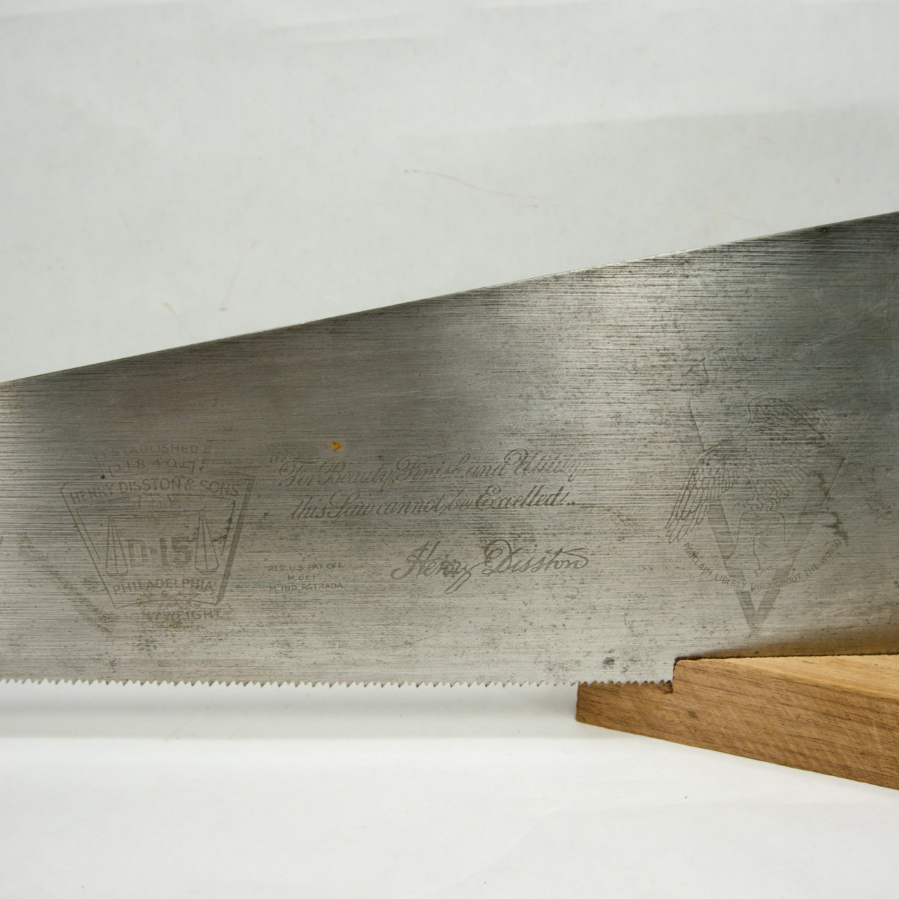 Sharpened Disston D-15 Victory Saw - 26