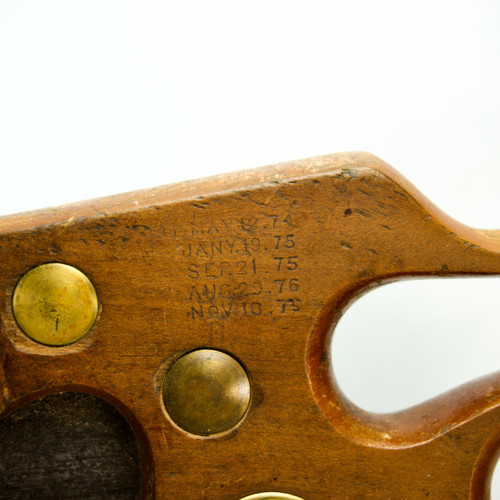 Disston D8 with 5 Patent Dates