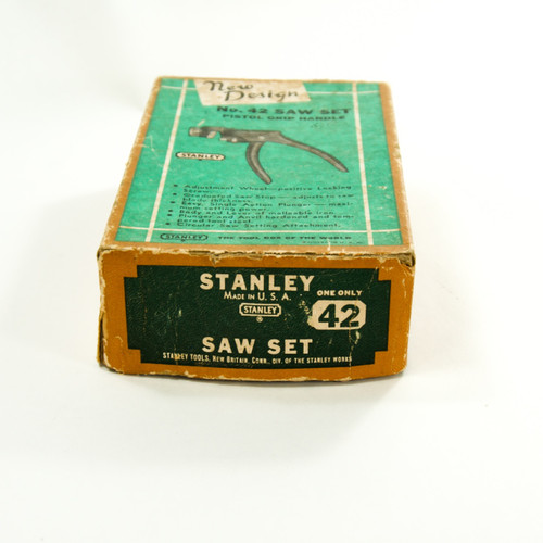 Stanley No. 42 Saw Set in Original Box