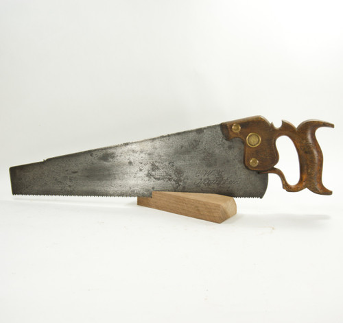 Sharpened Disston No. 7 Panel Saw - 16", 9 ppi, Crosscut