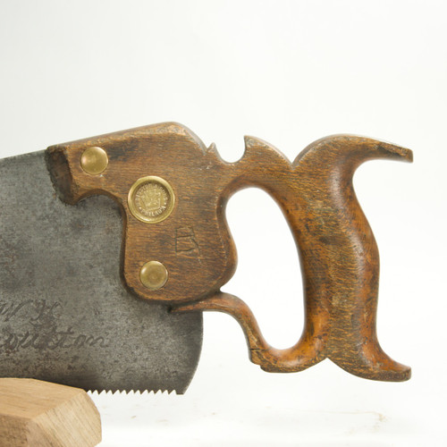 Sharpened Disston No. 7 Panel Saw - 16", 9 ppi, Crosscut