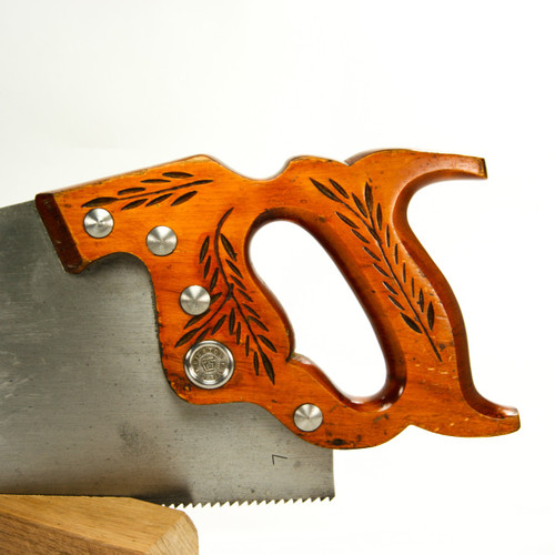 Sharpened Disston D-23 - 24", 7 ppi, Rip