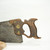 H. Disston Panel Saw with Eagle Medallion, Inchworm Stamp