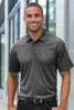 K04576  Port Authority ® MensTrace Heather Polo