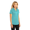 L574 Ladies Digi Heather Performance Polo