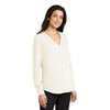 LW09700 Port Authority ® Ladies Long Sleeve Button-Front Blouse
