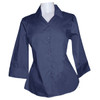 P710 Ladies' Essential Solid Poplin 3/4 Sleeve