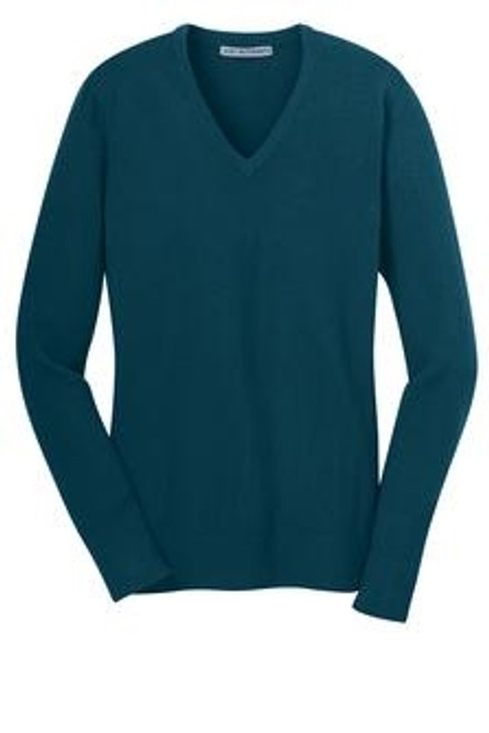 LSW04285 Port Authority® Ladies V-Neck Sweater