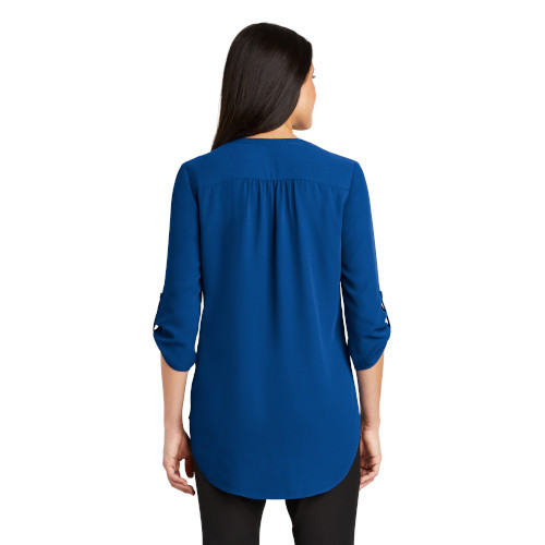 LW04701 Port Authority ® Ladies 3/4-Sleeve Tunic Crepe Blouse LW04701 Port Authority ® Ladies 3/4-Sleeve Tunic Crepe Blouse