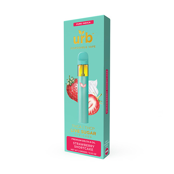 Urb THCA + THCA Live Sugar Disposable 3ml