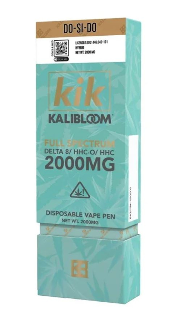 KIK Delta 8 + HHC-O + HHC 2G Disposable Vape Device