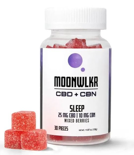 Moonwlkr CBD:CBN Sleep Gummies | Mixed Berry