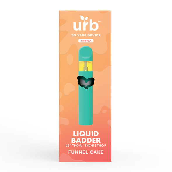 URB Liquid Badder Disposable 3ML Funnel Cake