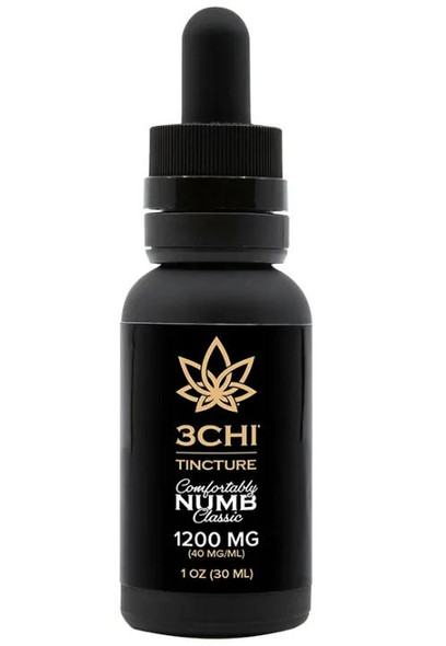 3CHI Comfortably Numb 1200MG Delta 8 THC:CBN Tincture