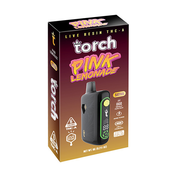 Torch Pulse Live Resin THCA Disposable 6G - Mango Meringue - Hybrid