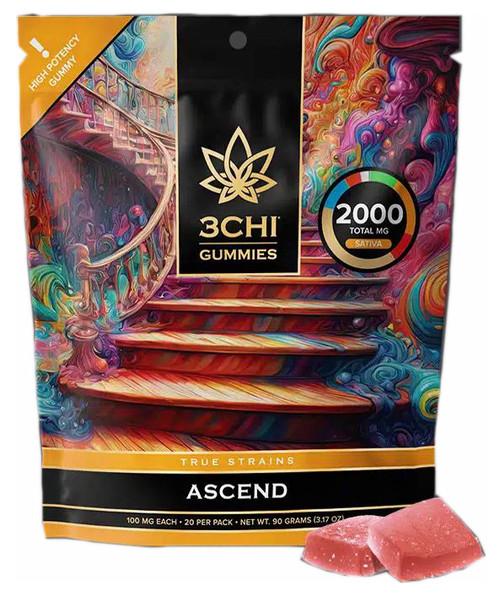 3Chi True Strains Ascend Gummies