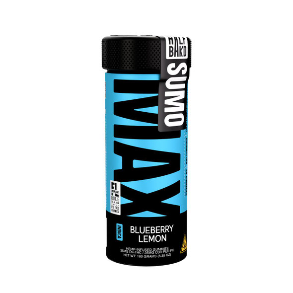 Half Bak’d D9 Max Sumo Gummies Jar 1000MG