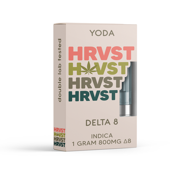 HRVST Yoda Delta 8 Vape Cartridge 1 Gram - 800MG