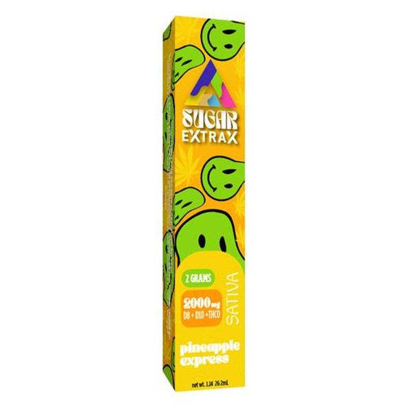 Pineapple Express Sugar Extrax Disposable 2 Grams (Sativa) - Delta Extrax