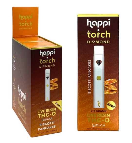 Happi + Torch Live Resin THC-O Disposable Pen - 2200MG