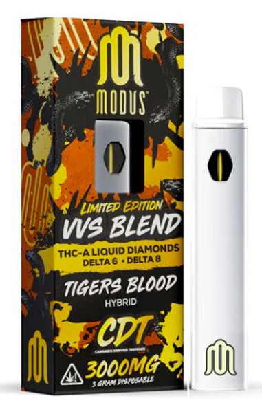 Modus VVS Blend Liquid Diamond Disposable 3 Gram - Tigers Blood
