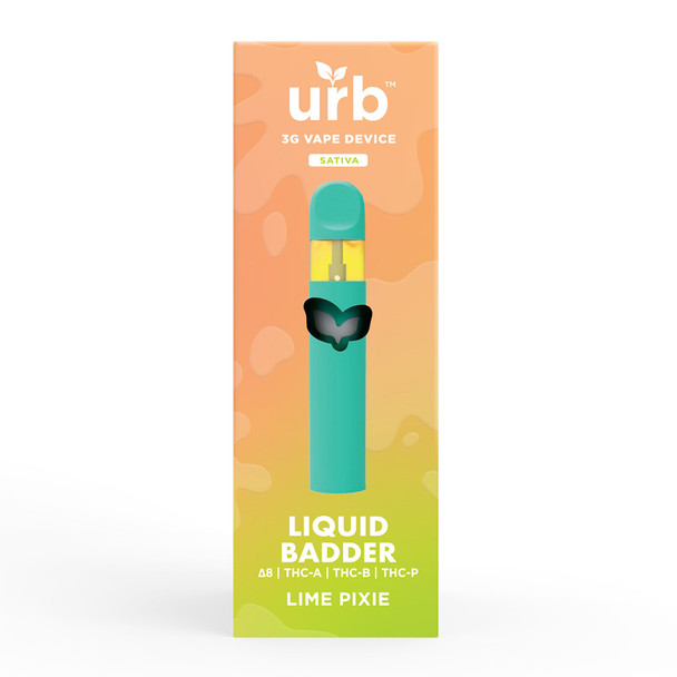 URB Liquid Badder Disposable 3ML Lime Pixie