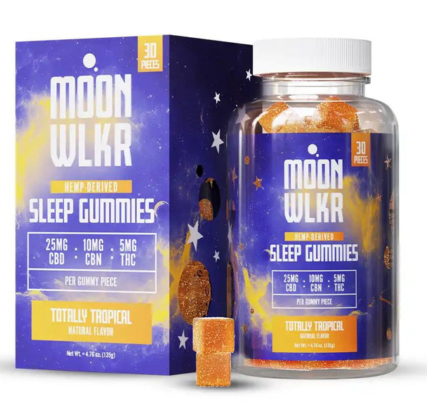 Moonwlkr CBD: CBN: THC Sleep Gummies | Extra Strength Sleep