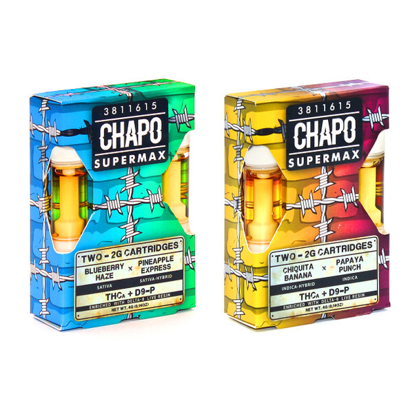 Chapo SuperMax Duo THC-A + D9-P Cartridge | 2G