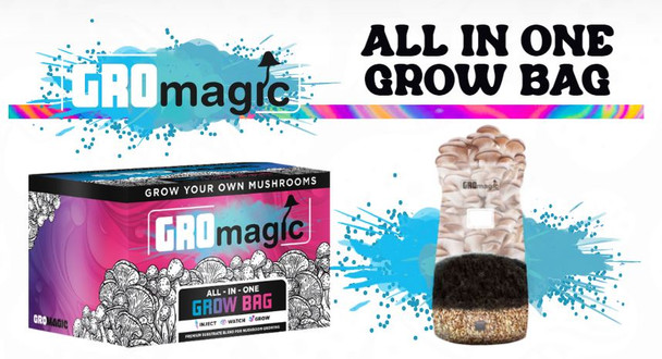 SporesMD GroMagic All-In-One Mushroom Grow Bag