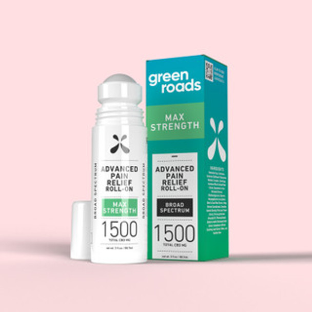 Green Roads Advanced Pain Relief Roll-On - 1500mg