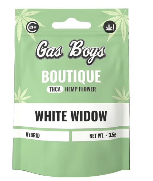 Gas Boys Boutique THCA Flower 3.5G Bag White Widow