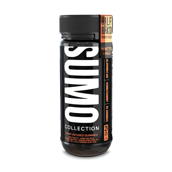 Half Bak’d Sumo Monster Mango Gummies 10000MG