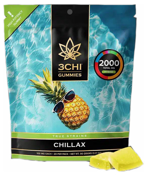 3Chi True Strain Chillax Gummies