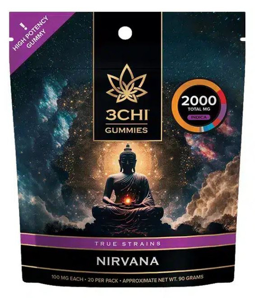 3Chi True Strains Nirvana Gummies